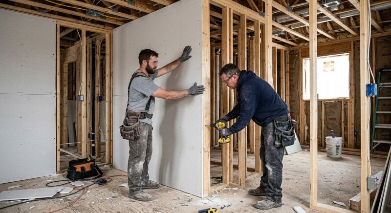 Kitchen Drywall Installation in Overland Park, KS